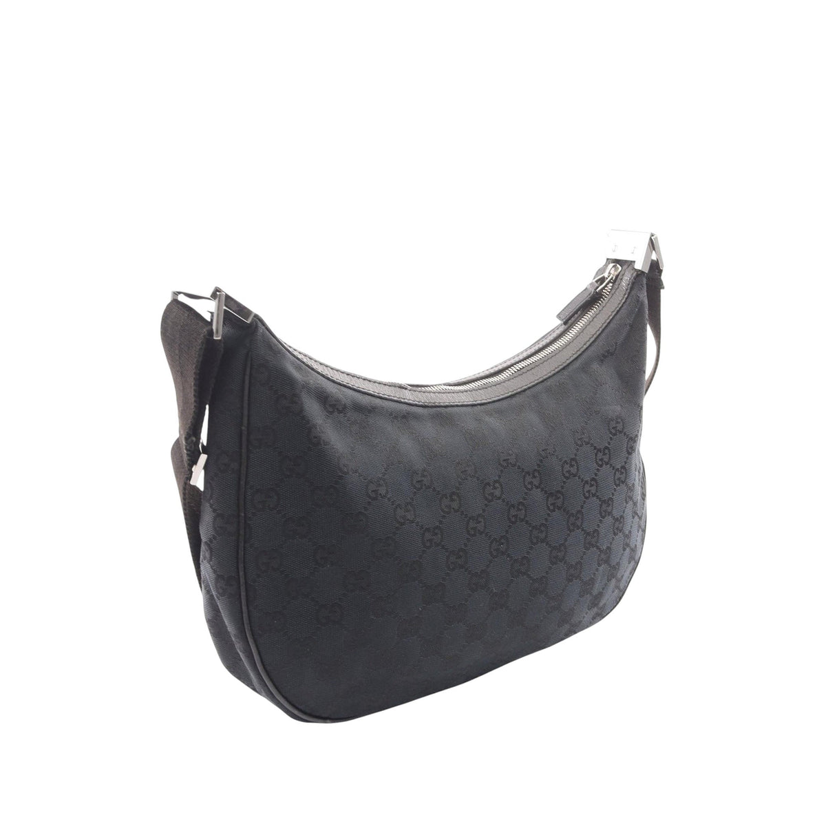 Gucci GG Canvas Crossbody — Black