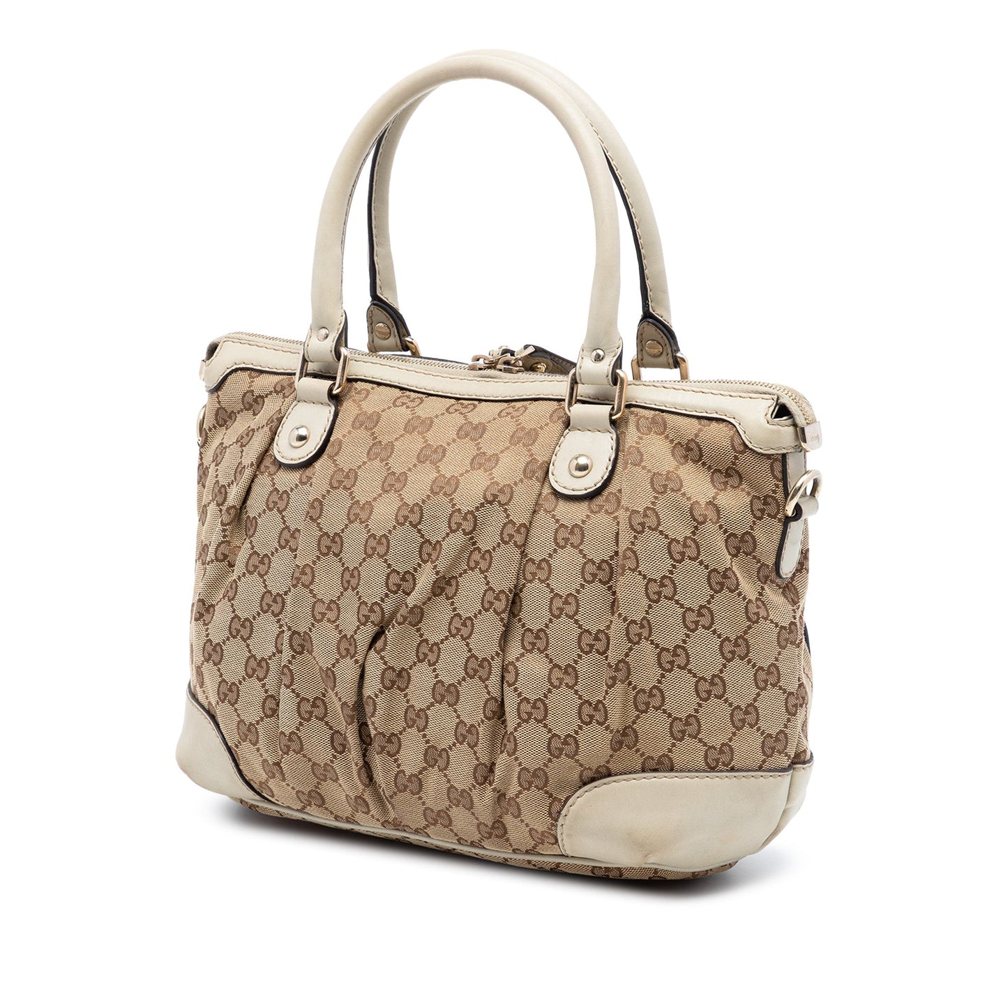 Gucci GG Canvas Sukey Satchel