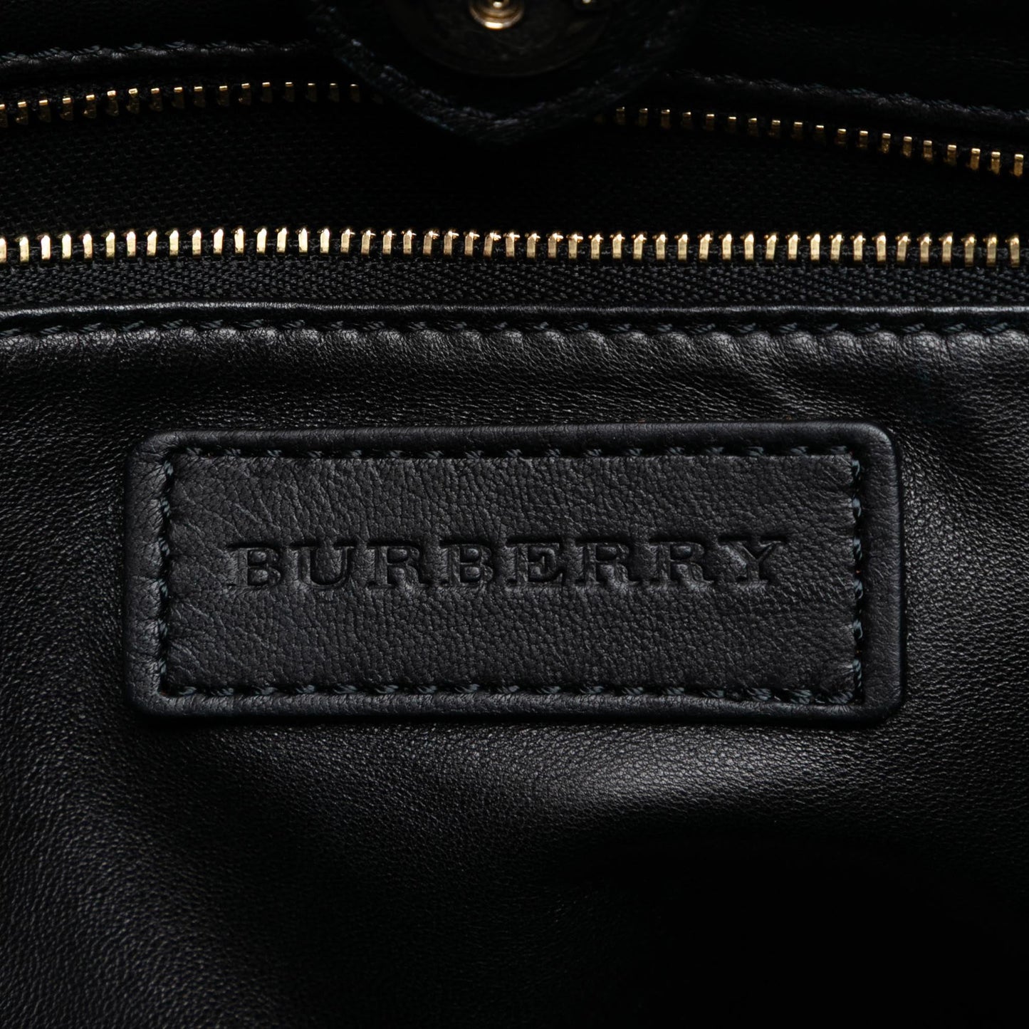 Burberry Small House Check Canvas Bridle Salisbury Tote