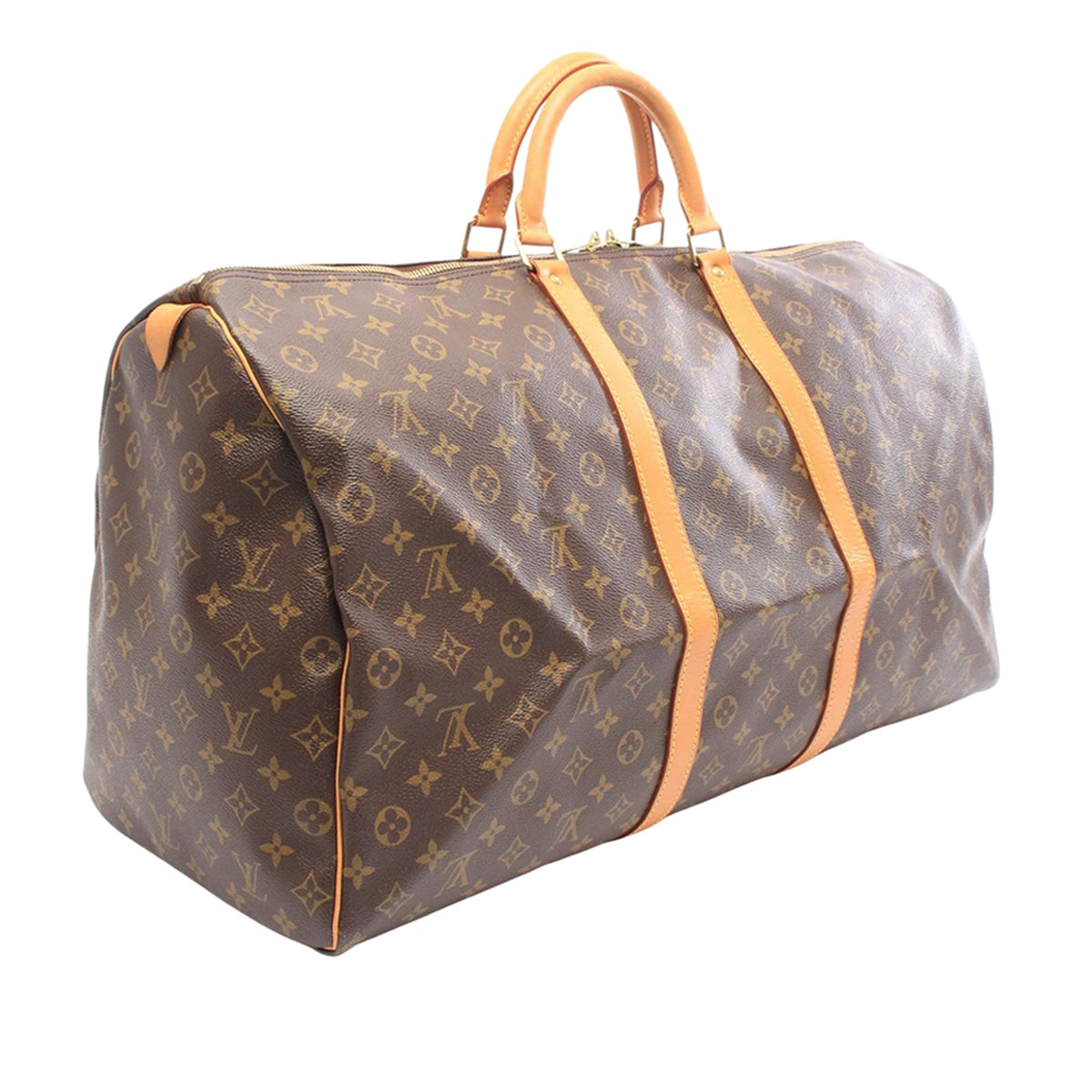 Louis Vuitton Monogram Keepall 60 — Brown