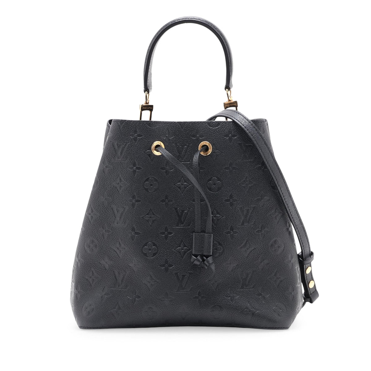 Louis Vuitton Monogram Empreinte Neonoe MM — Black