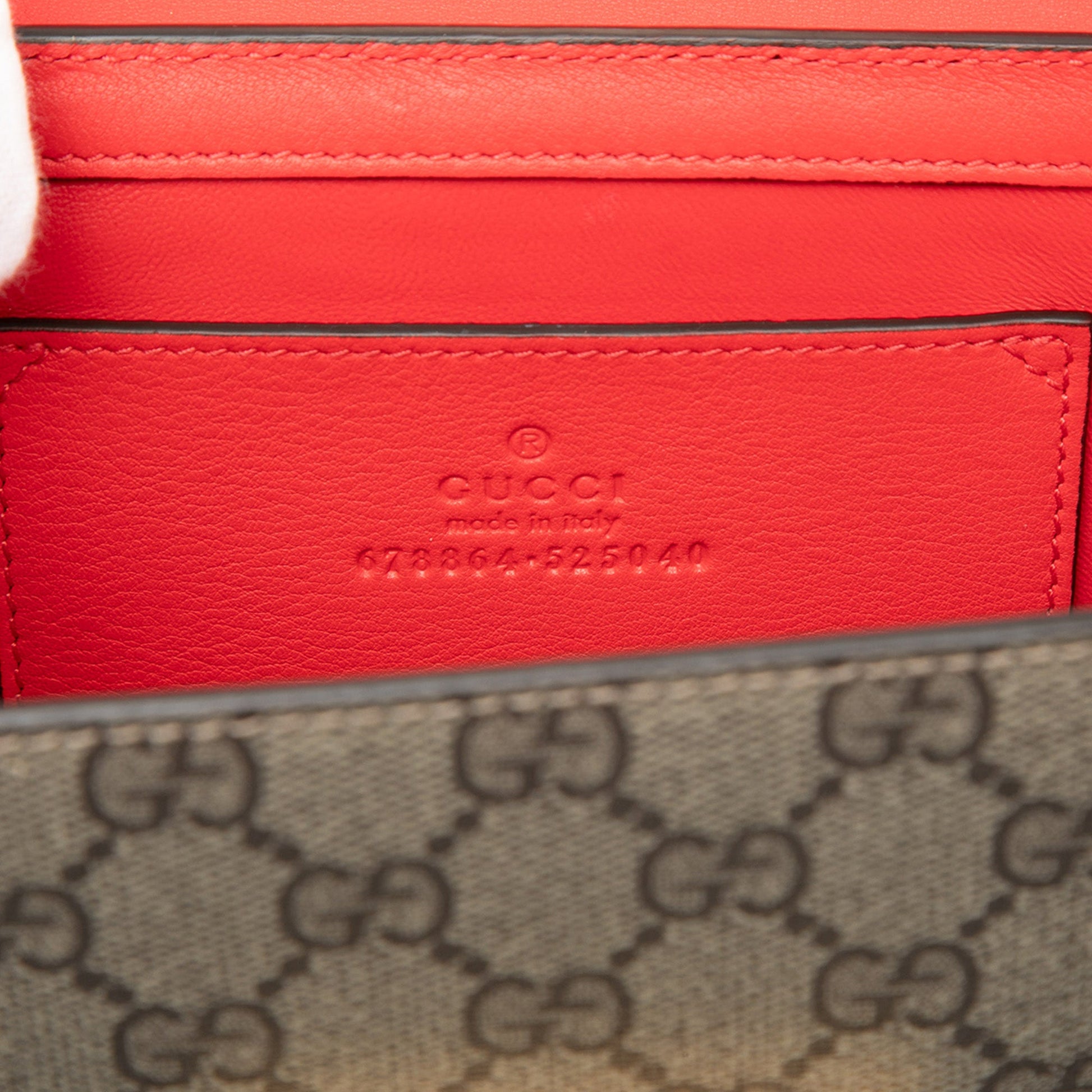 Gucci Small GG Supreme Love Padlock Crossbody
