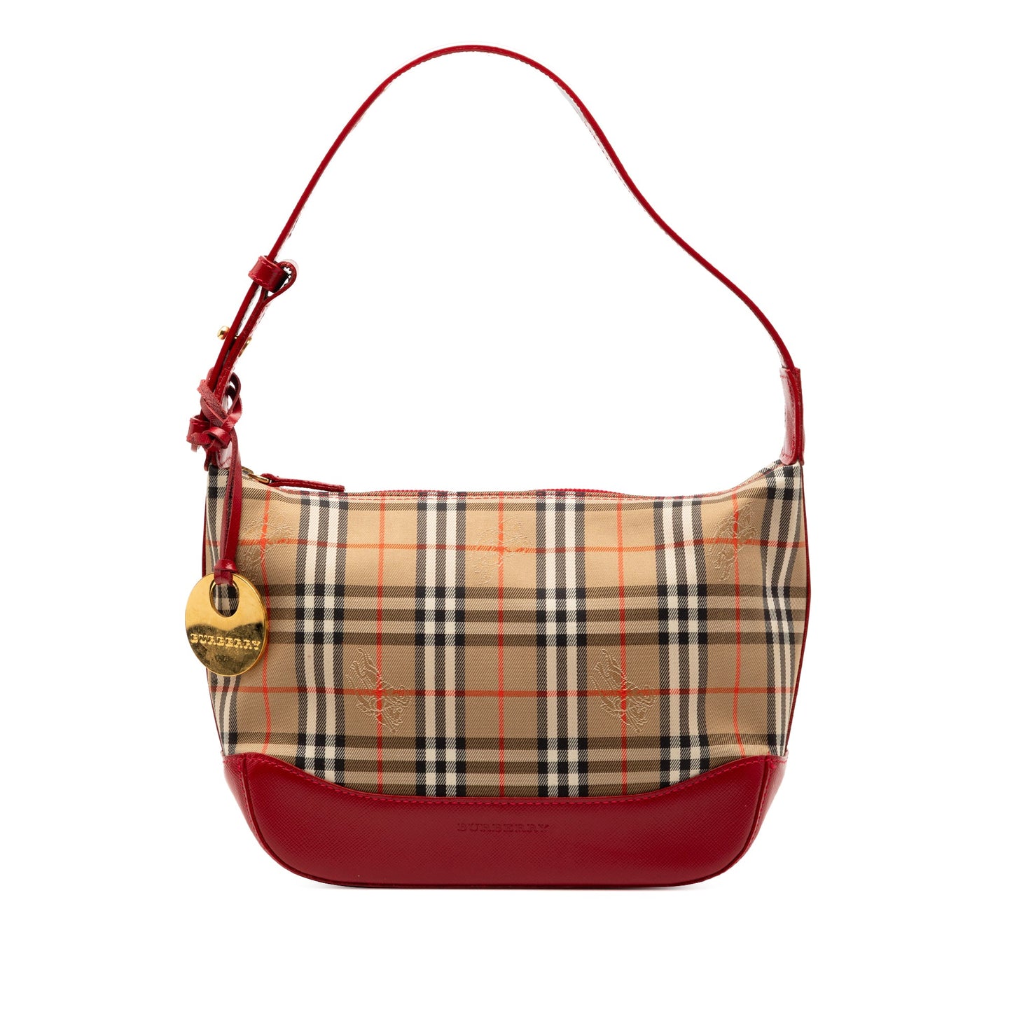 Burberry Haymarket Check Shoulder Bag