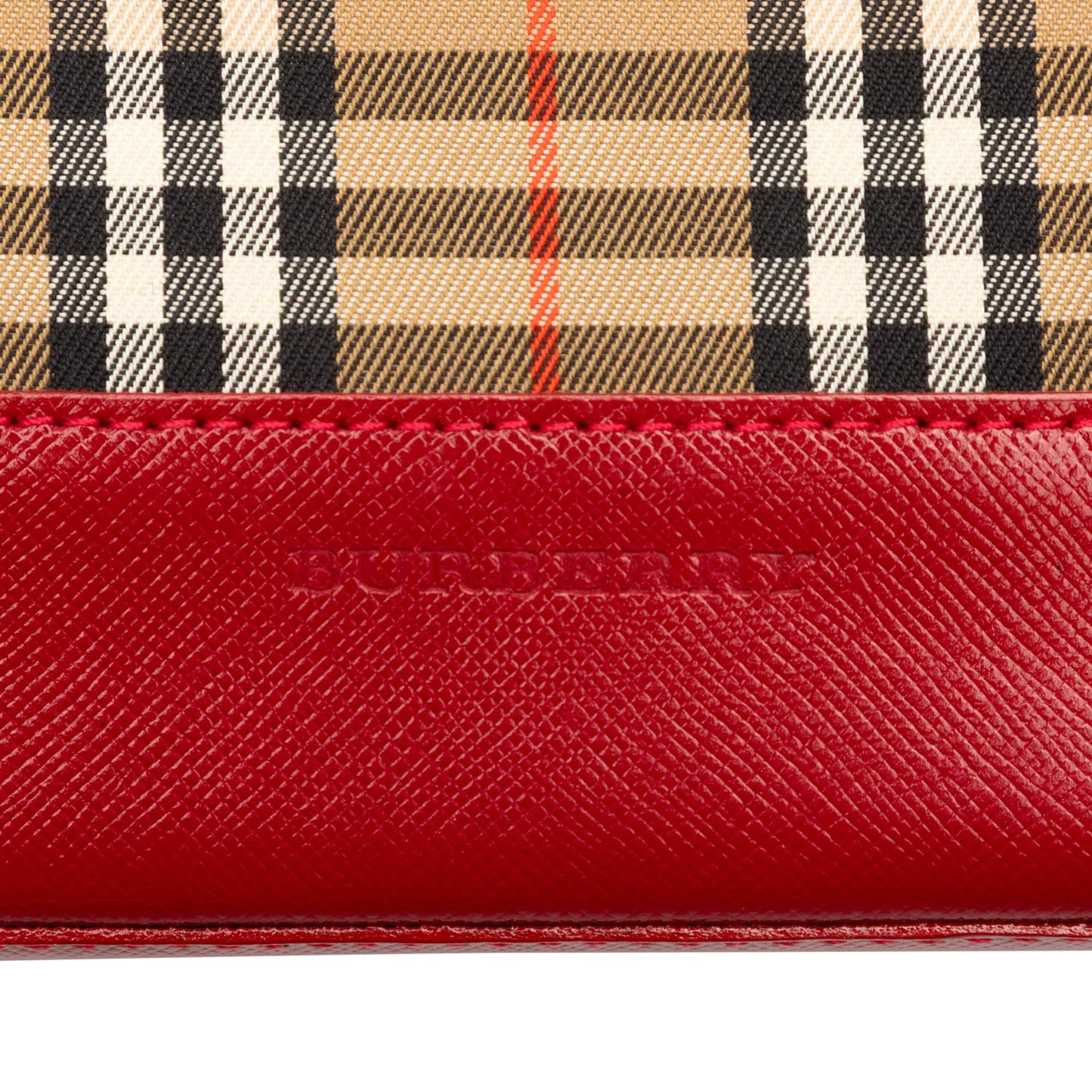 Burberry Haymarket Check Shoulder Bag