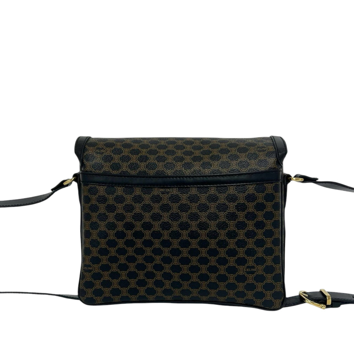 Celine Macadam Coated Canvas Crossbody