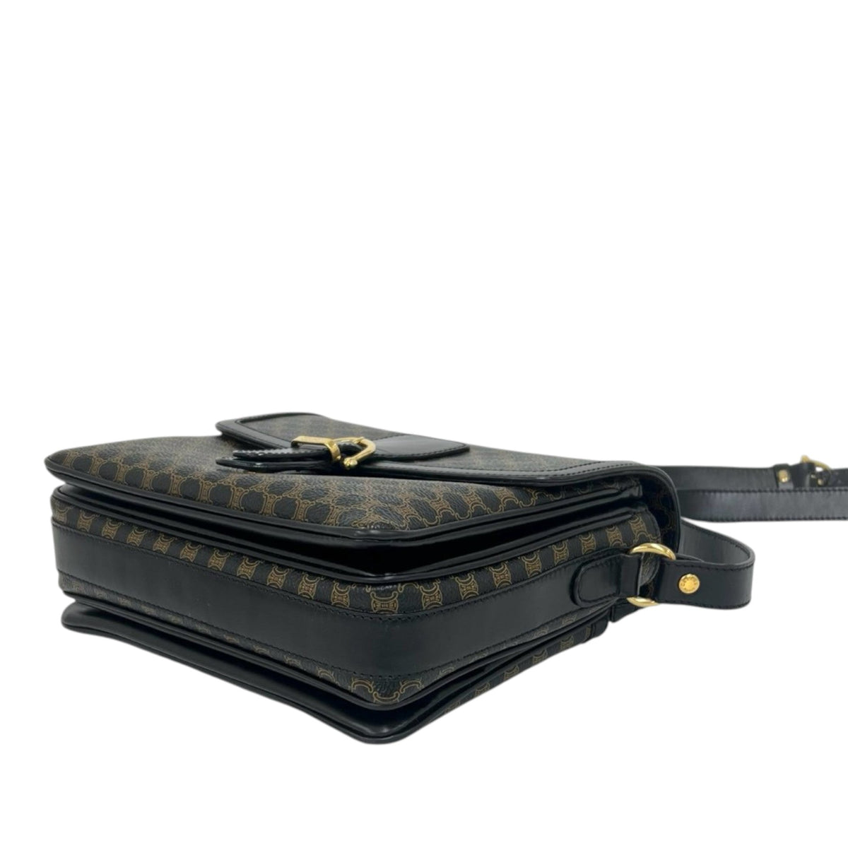 Celine Macadam Coated Canvas Crossbody
