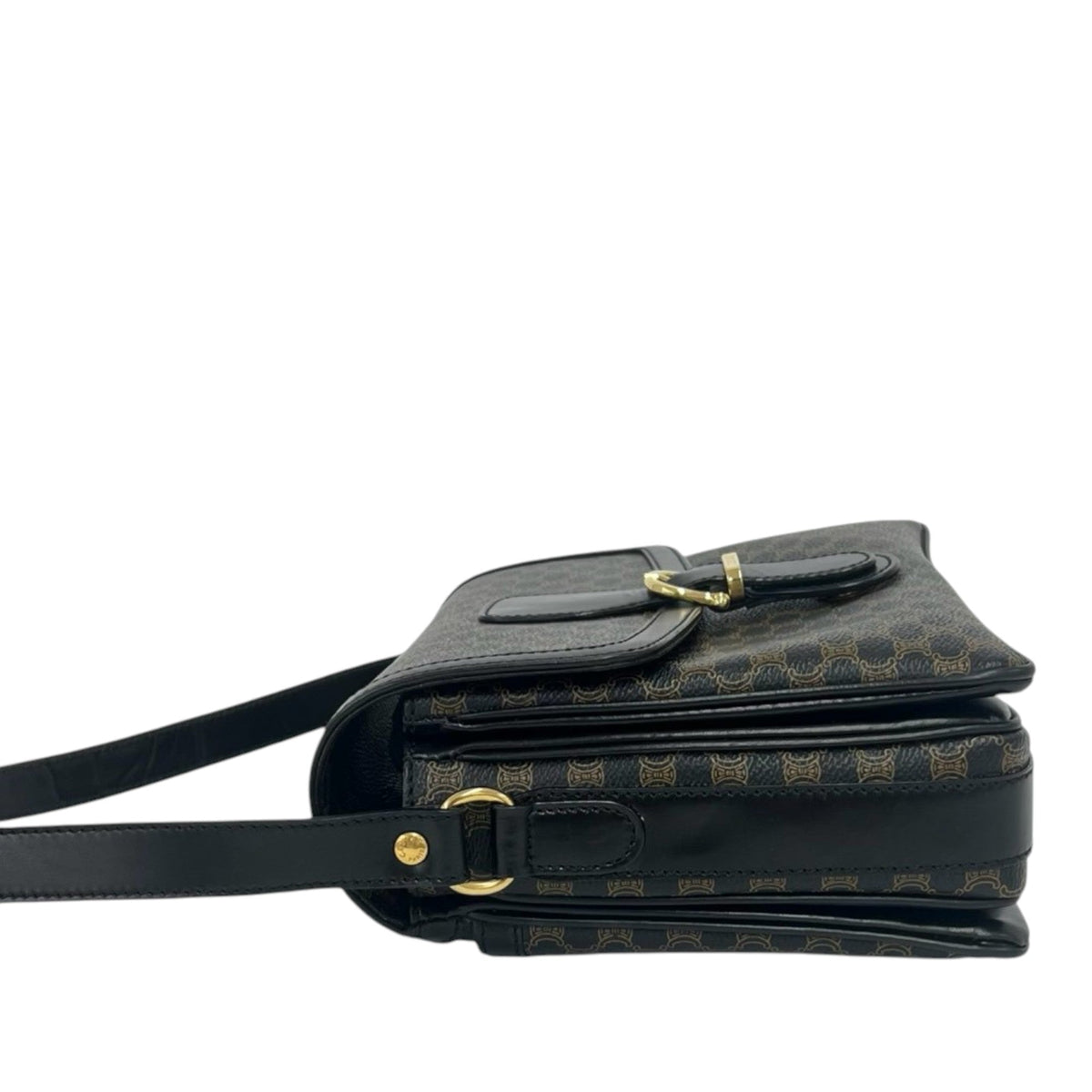 Celine Macadam Coated Canvas Crossbody