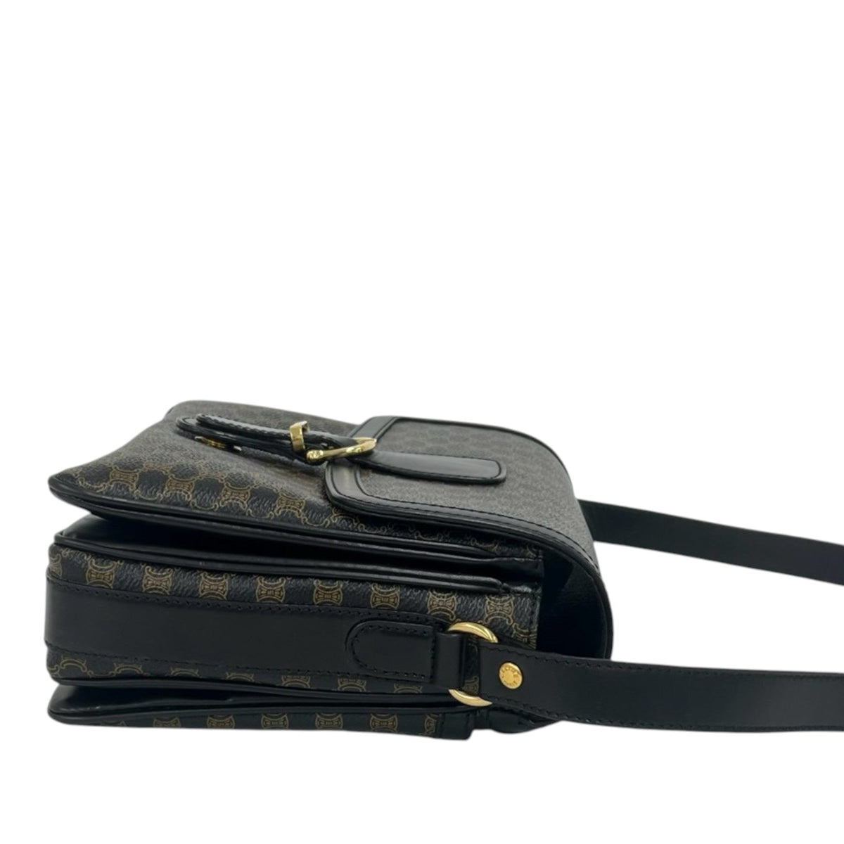 Celine Macadam Coated Canvas Crossbody