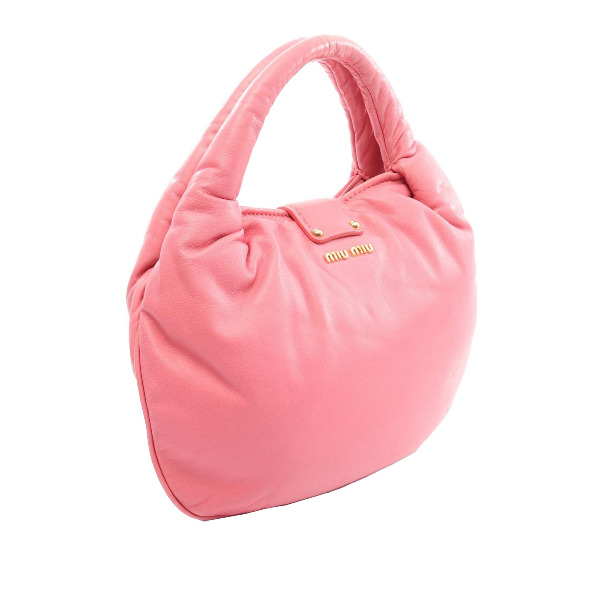 Miu Miu Nappa Handbag