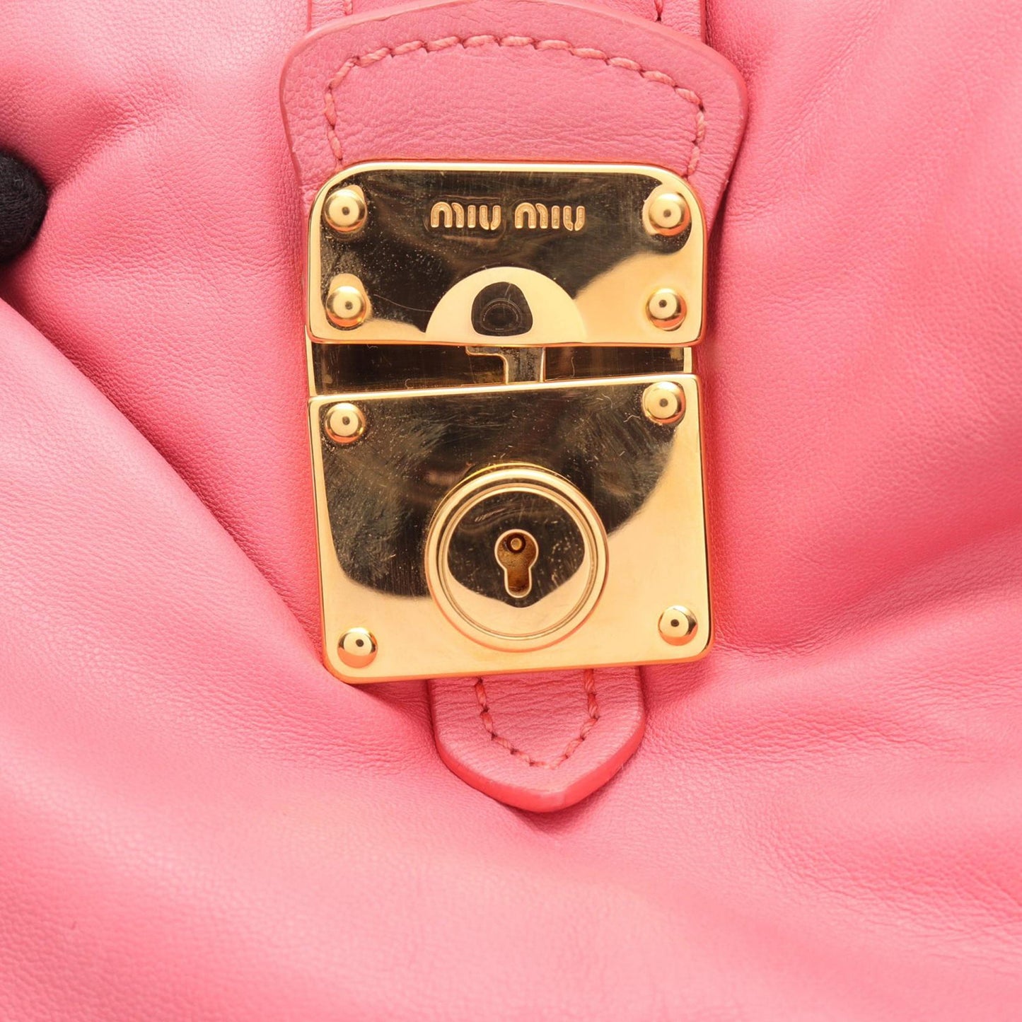 Miu Miu Nappa Handbag