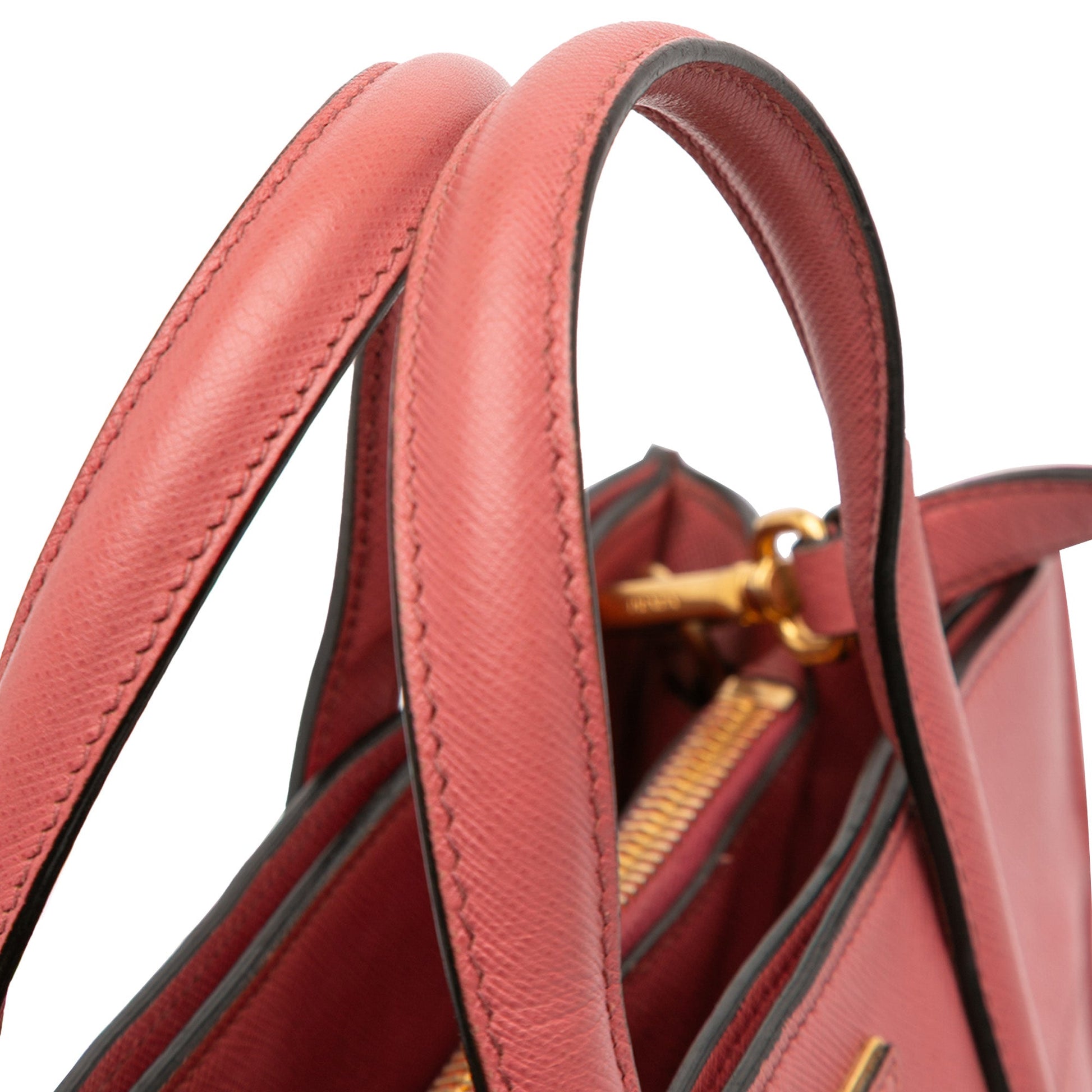 Prada Saffiano Soft Triple Pocket Tote