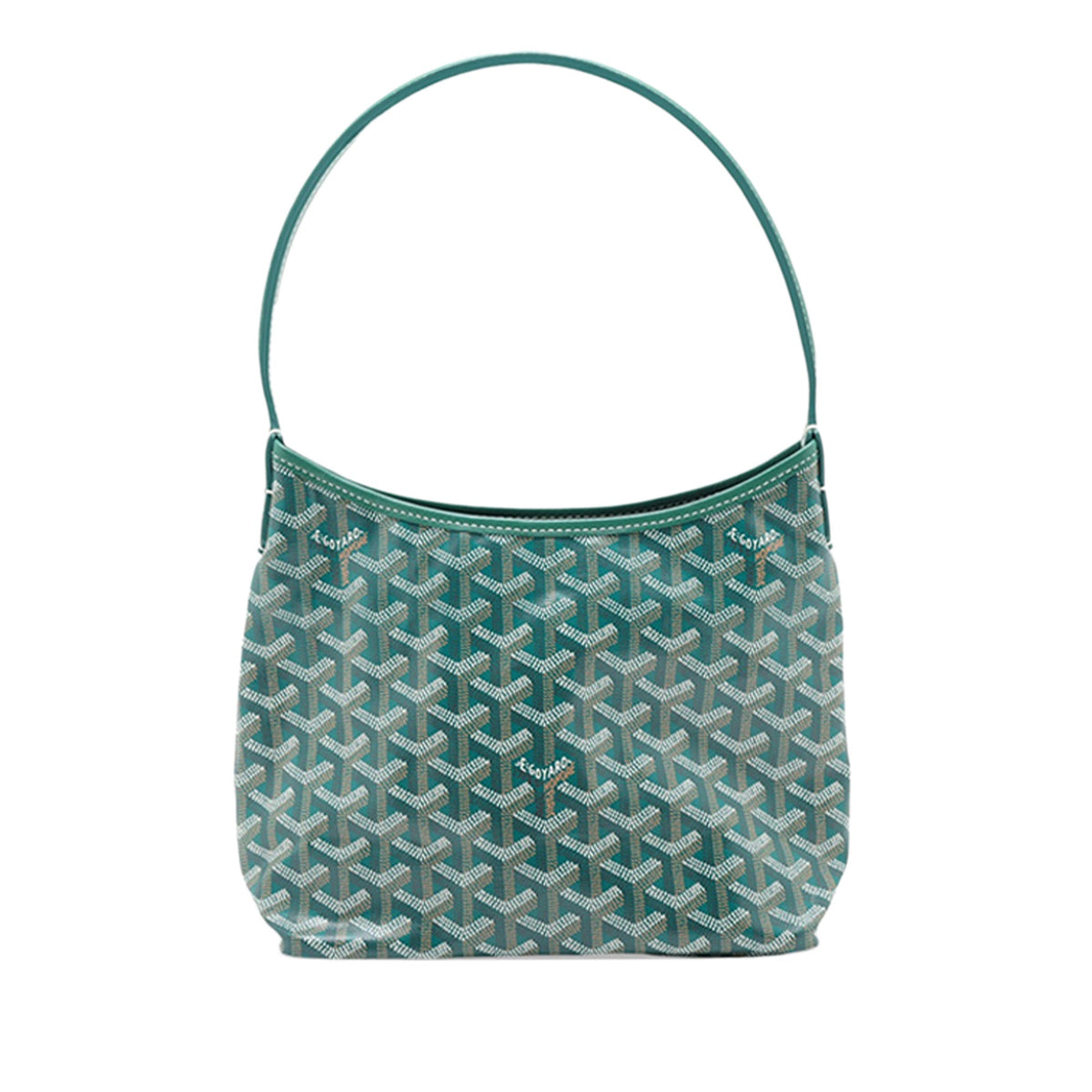 Goyard Goyardine Mini Boheme Hobo — Green