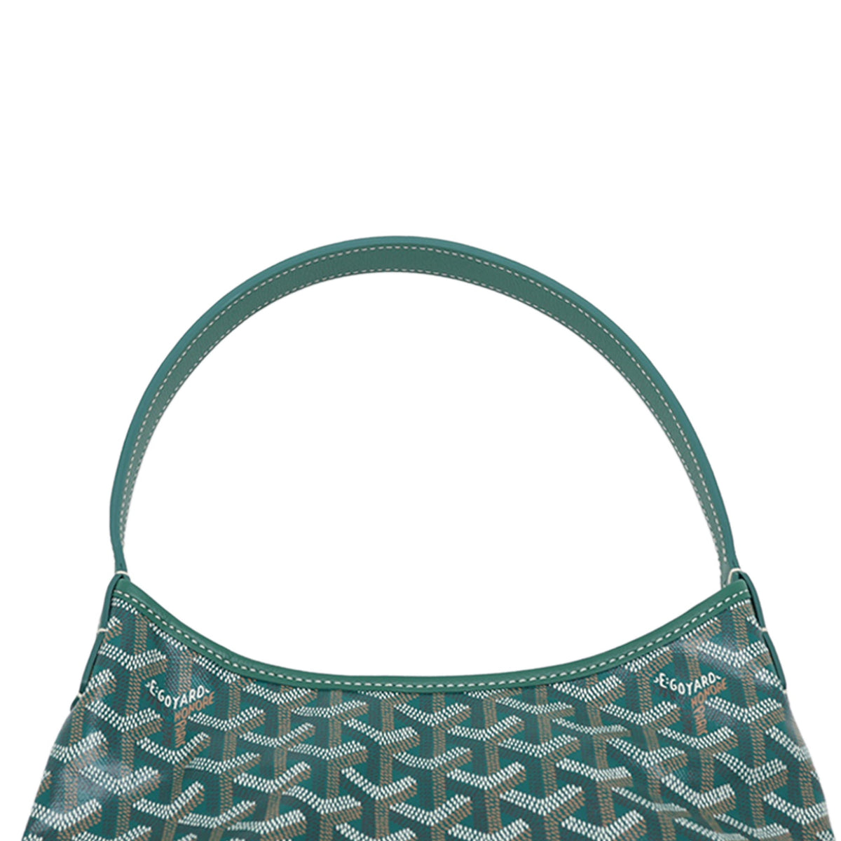 Goyard Goyardine Mini Boheme Hobo — Green