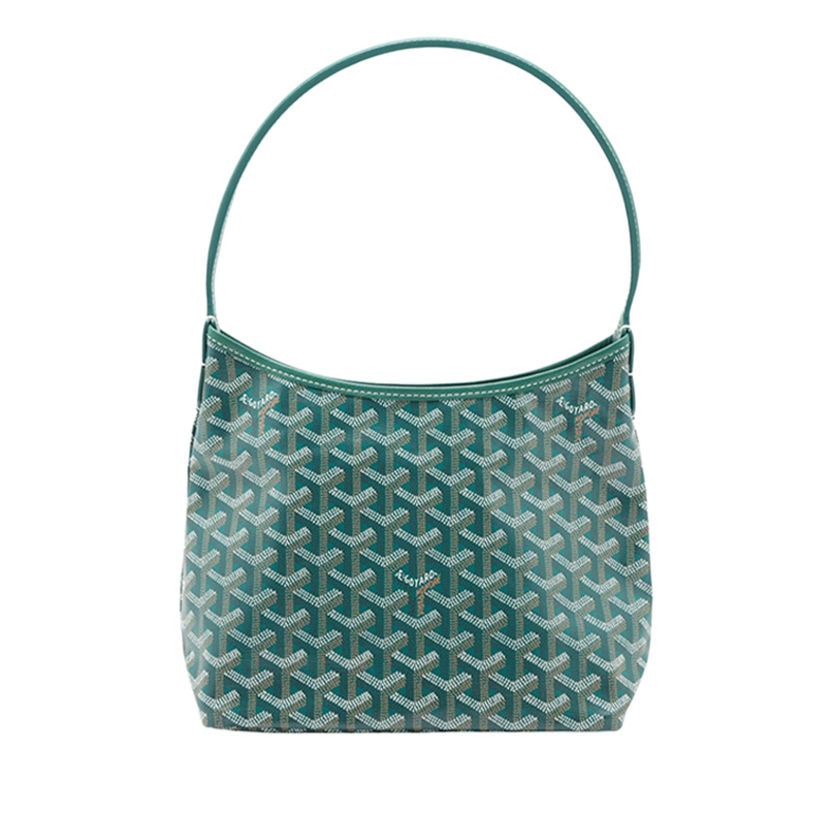 Goyard Goyardine Mini Boheme Hobo — Green