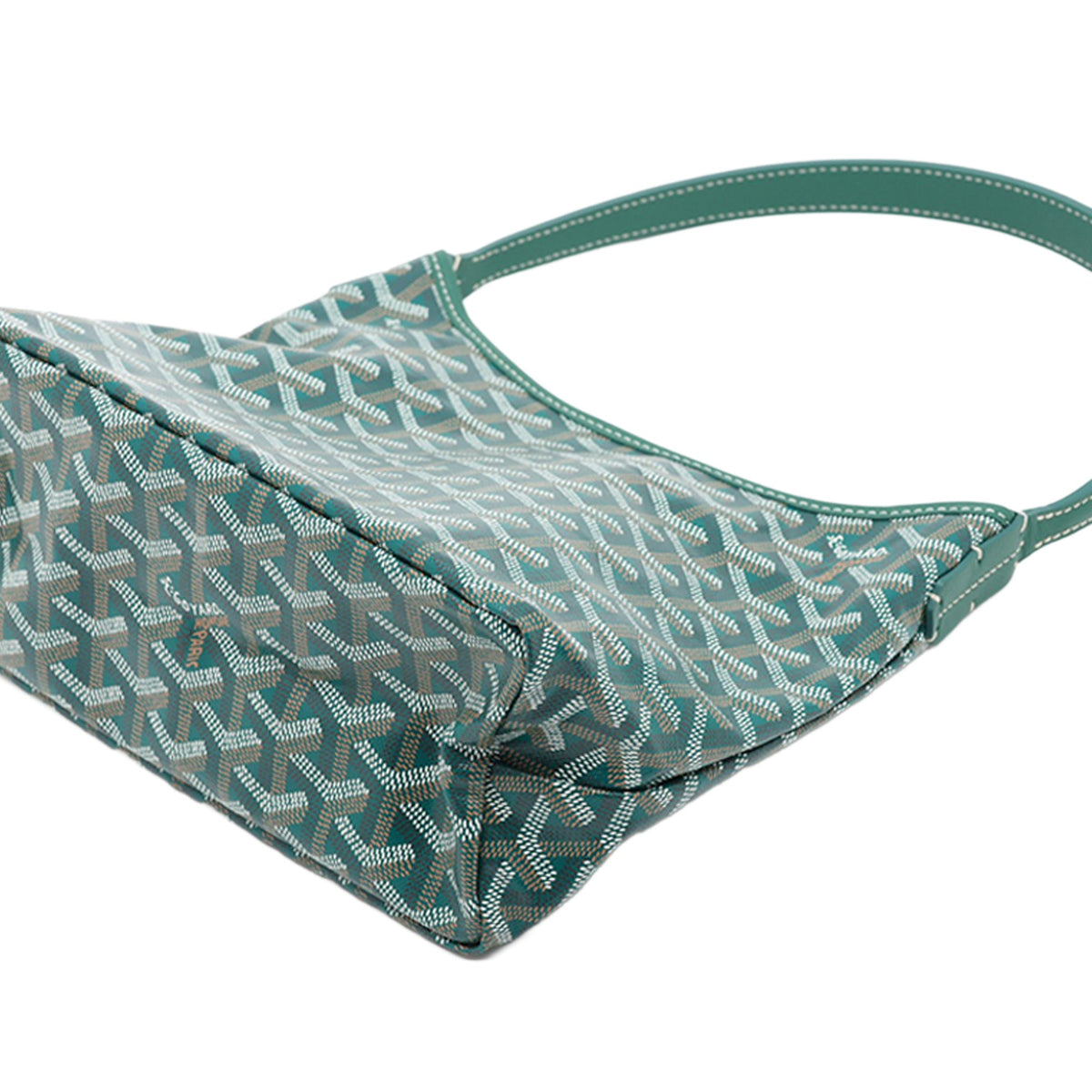 Goyard Goyardine Mini Boheme Hobo — Green