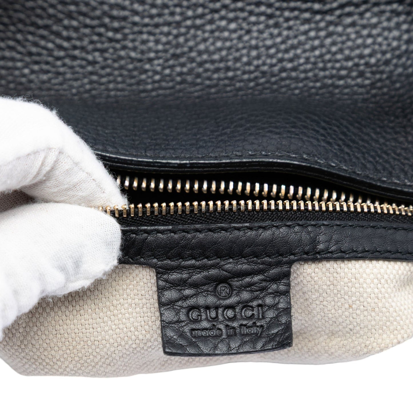 Gucci Small Calfskin Soho Cellarius Satchel