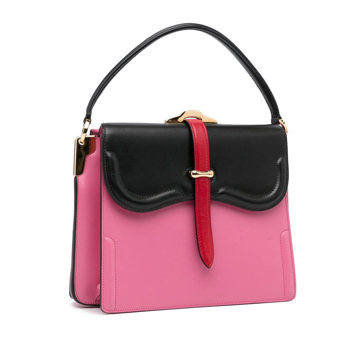 Prada Belle Satchel — Pink