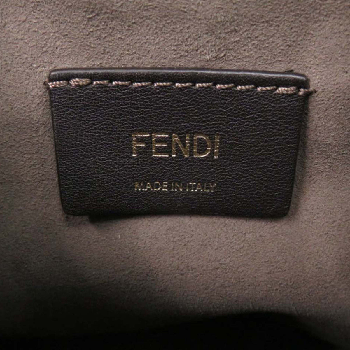 Fendi Mini Calfskin Mon Tresor Bucket Bag