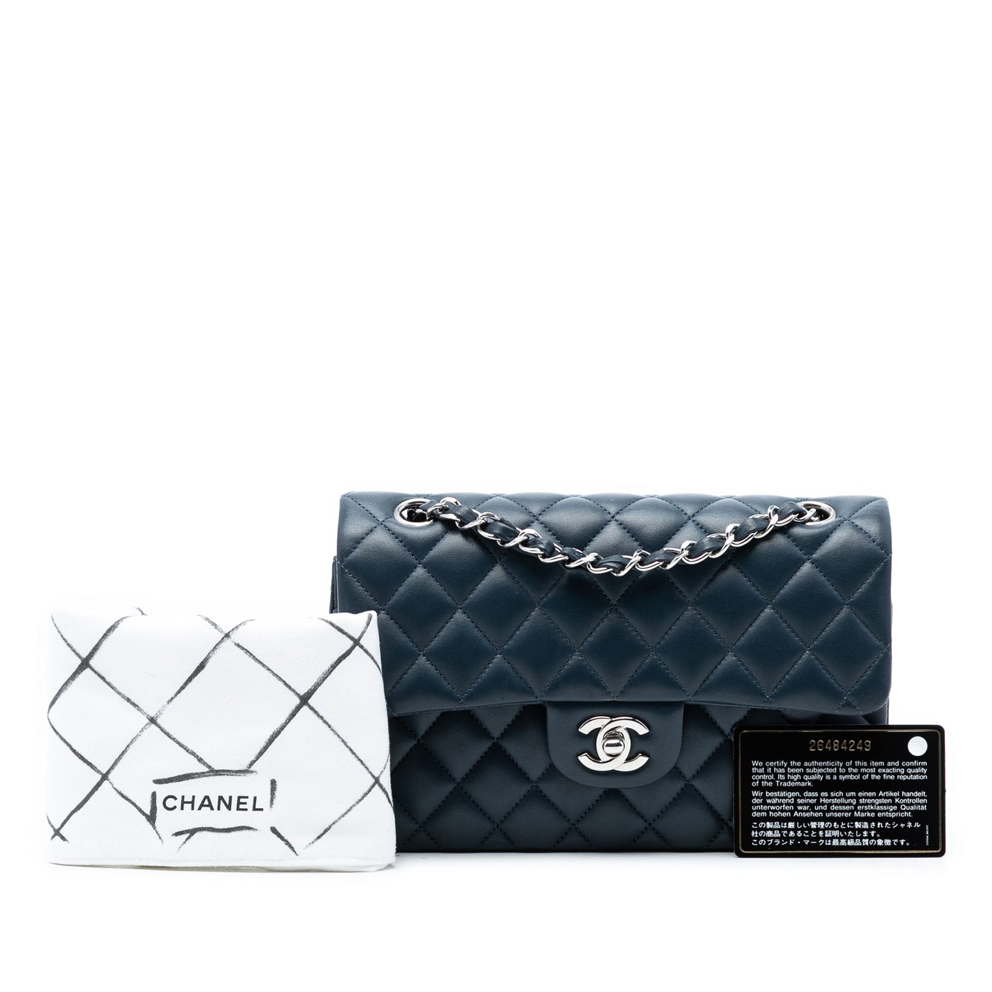Chanel Small Classic Lambskin Double Flap