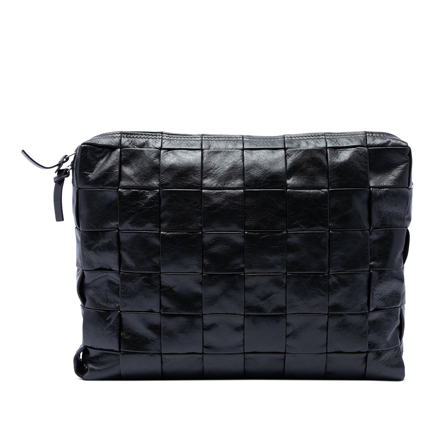 Bottega Veneta Paper Calfskin Maxi Intrecciato Cassette Clutch