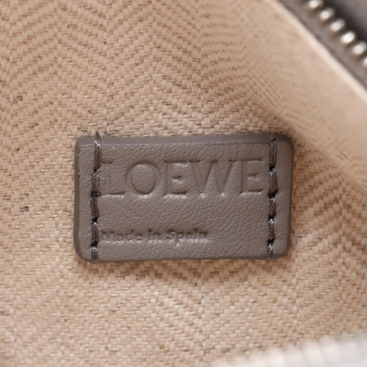 LOEWE Mini Calfskin Puzzle Satchel