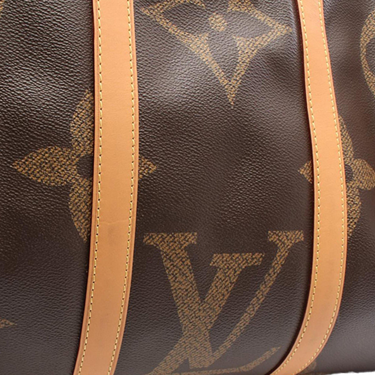 Louis Vuitton Monogram Giant Reserve Keepall Bandouliere 50 — Brown