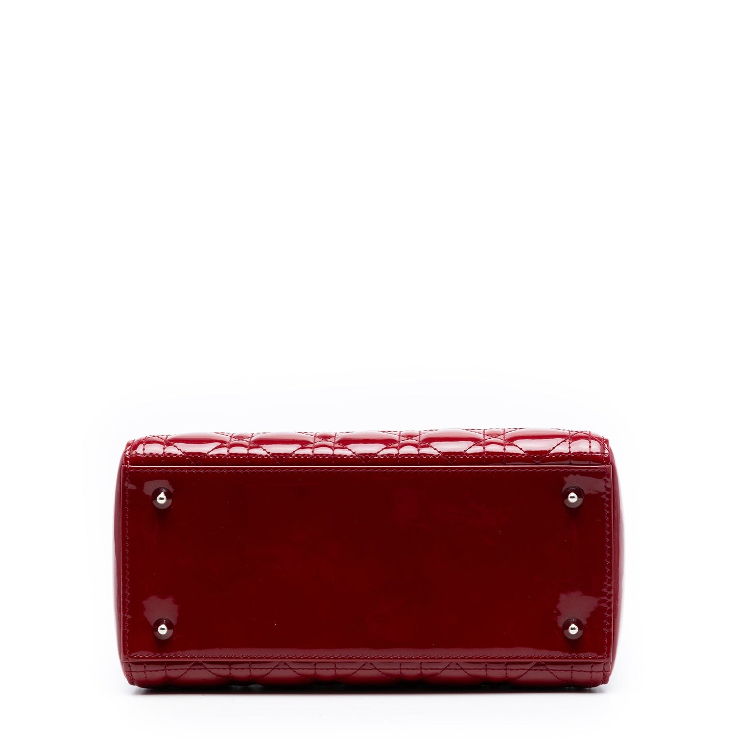 Dior Medium Patent Cannage Lady Dior
