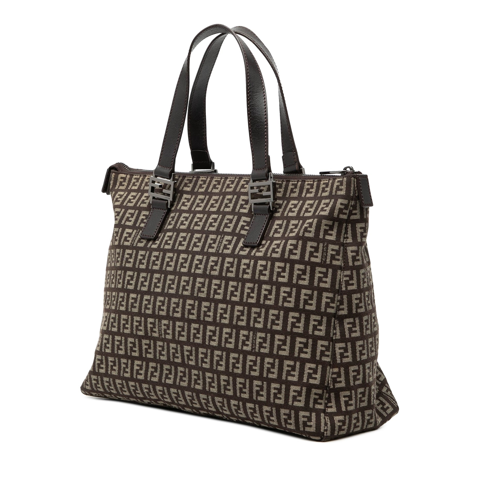 Fendi Zucchino Canvas Tote