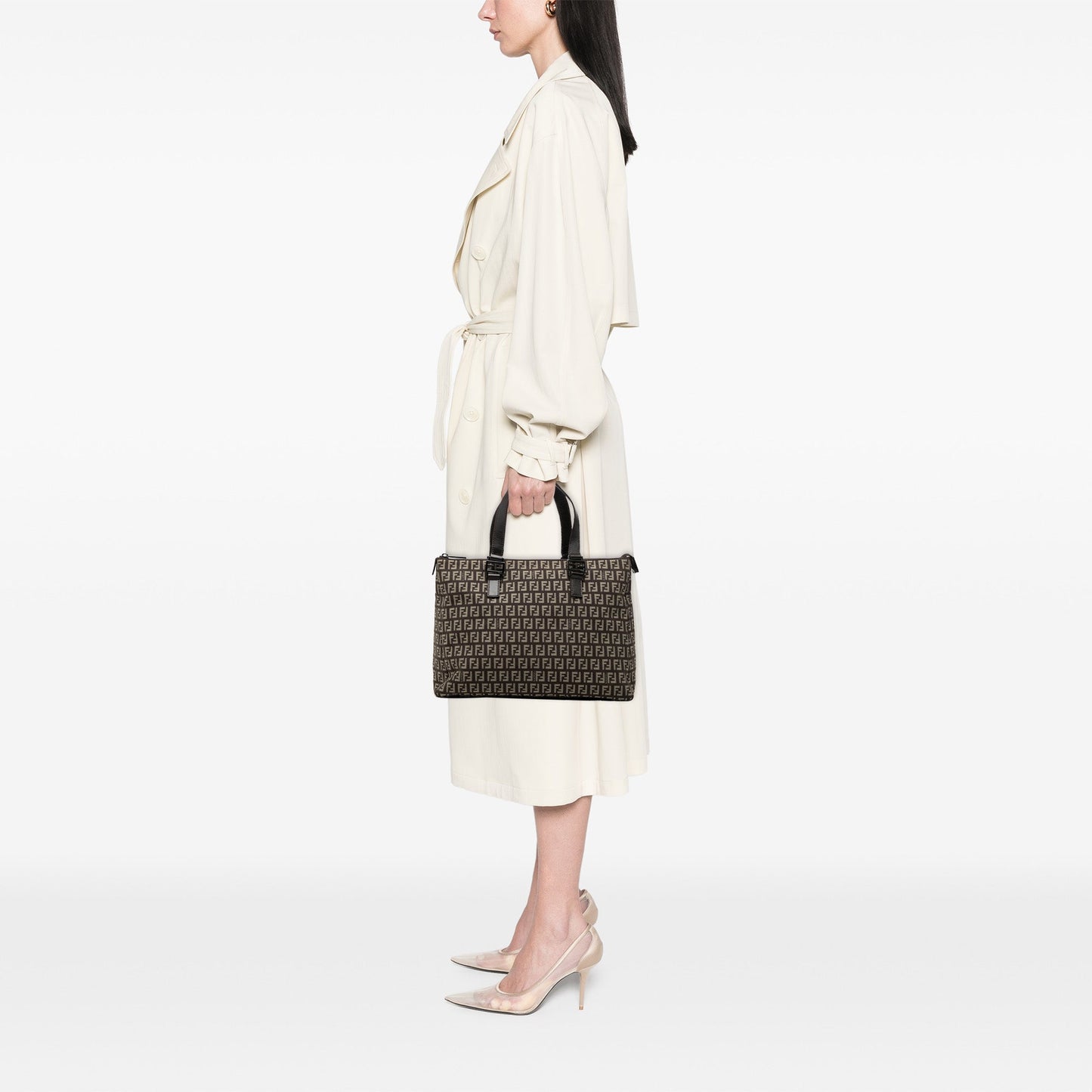 Fendi Zucchino Canvas Tote