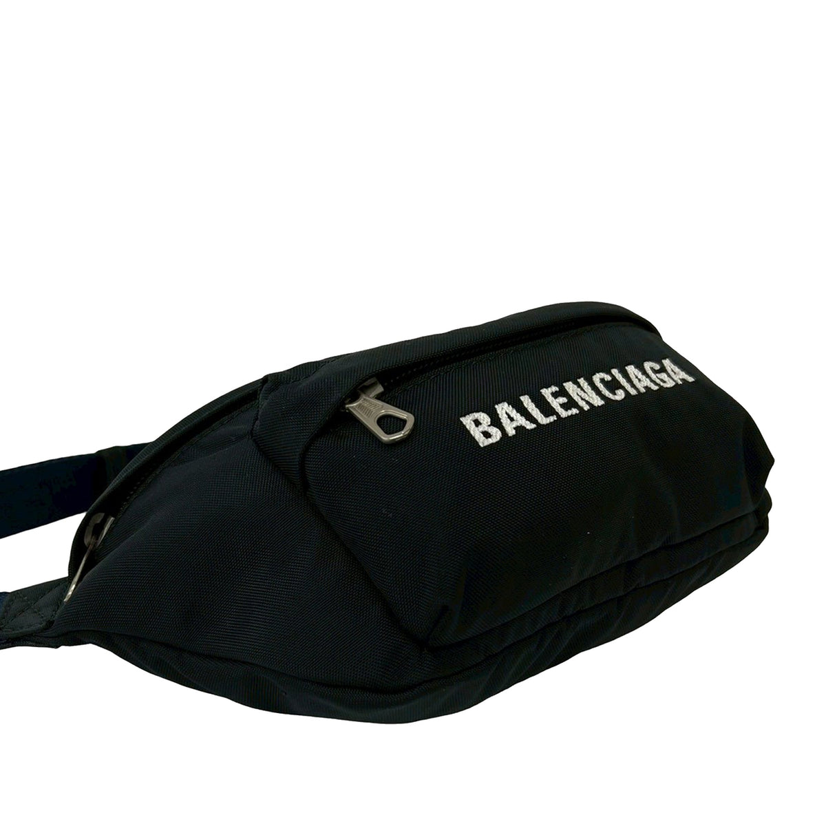Balenciaga Nylon Logo Wheel Belt Bag