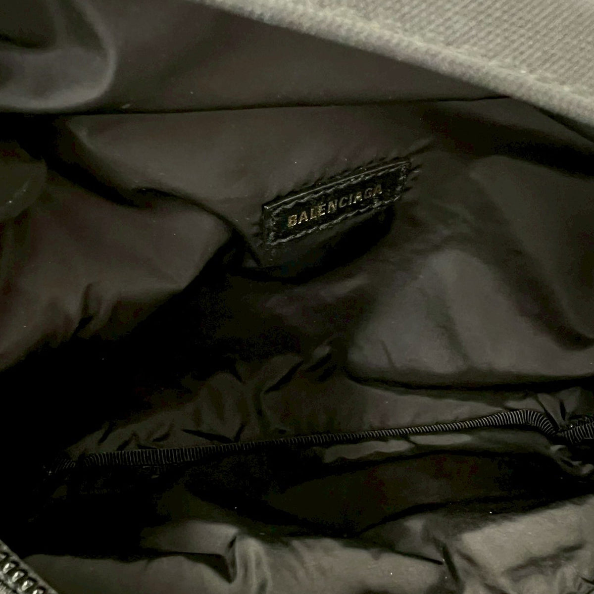 Balenciaga Nylon Logo Wheel Belt Bag