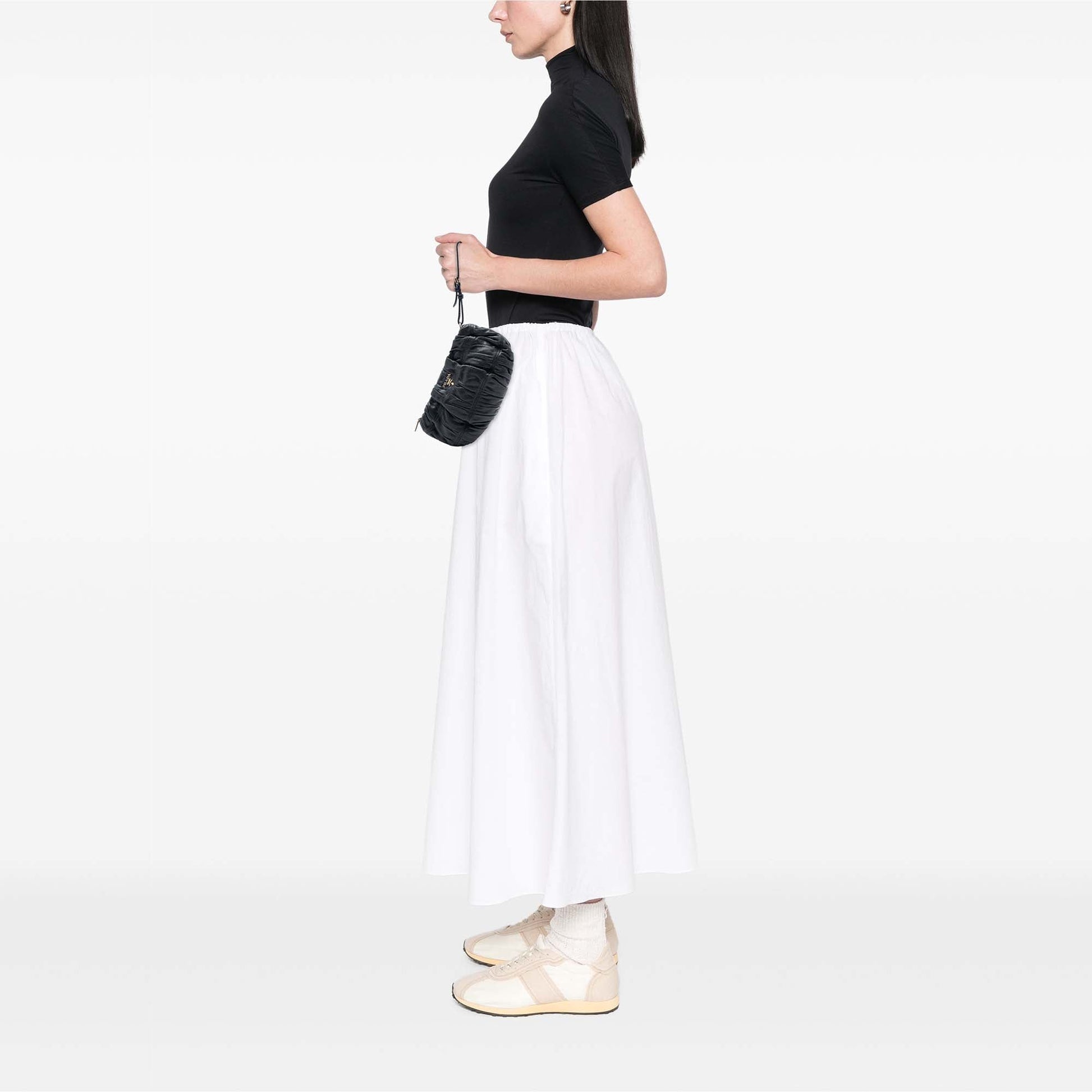 Prada Nappa Gaufre Wristlet Clutch