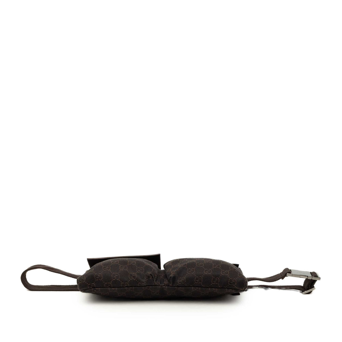 Gucci GG Canvas Double Pocket Belt Bag