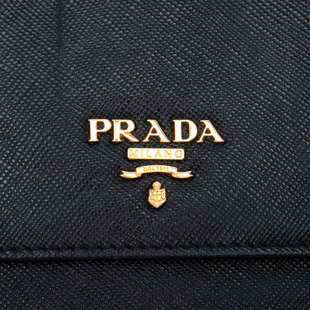 Prada Saffiano Wallet on Strap