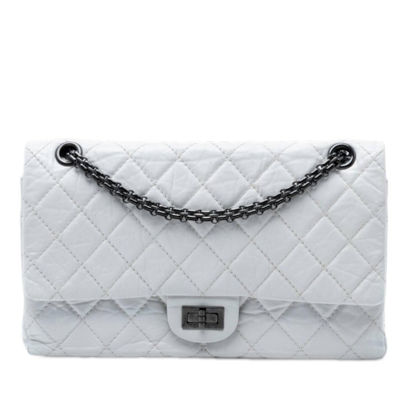 Chanel Quilted Aged Calfskin Reissue 2.55 Double Flap 225