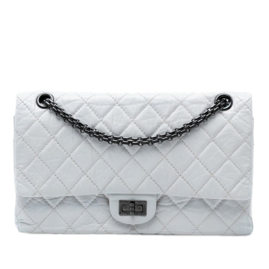 Chanel Quilted Aged Calfskin Reissue 2.55 Double Flap 225