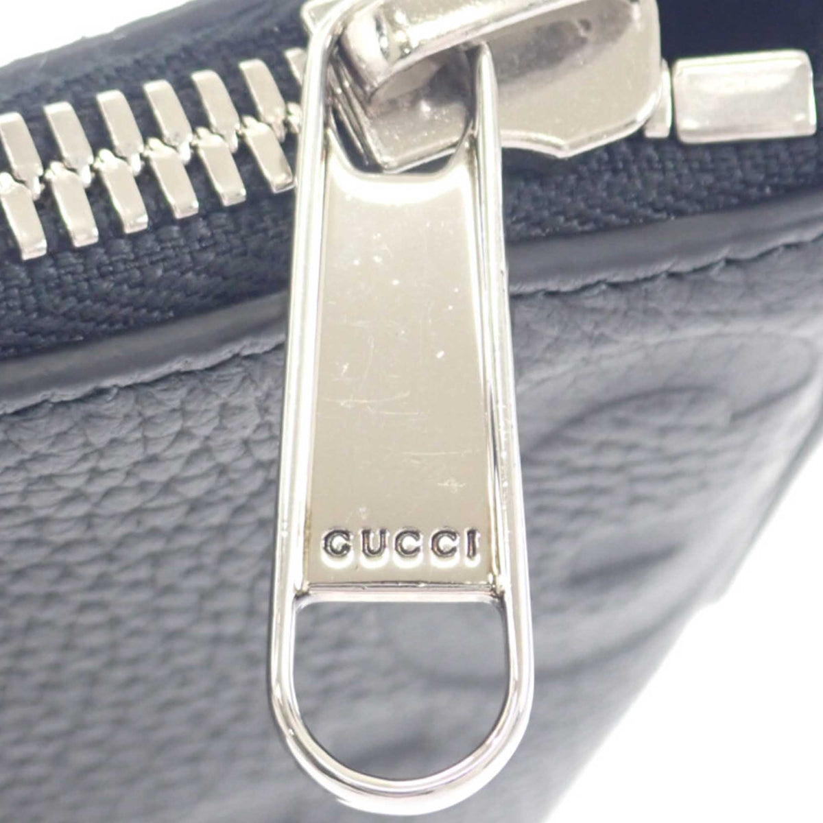 Gucci Small Jumbo GG Embossed Calfskin Messenger Bag
