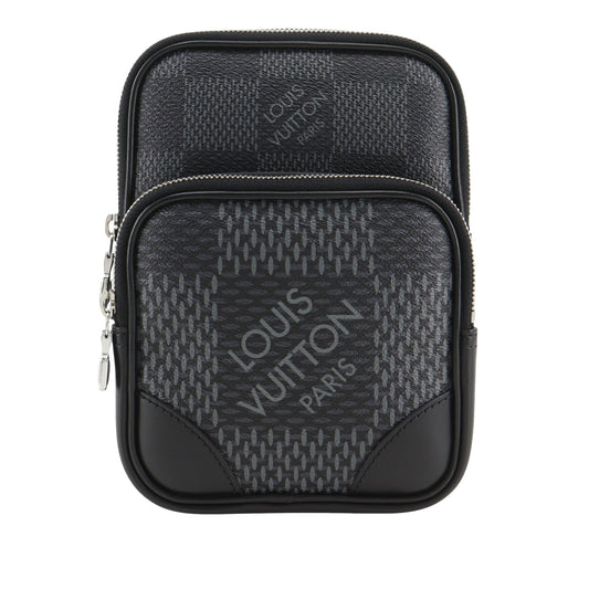 Louis Vuitton Damier Graphite 3D Amazone Sling Bag