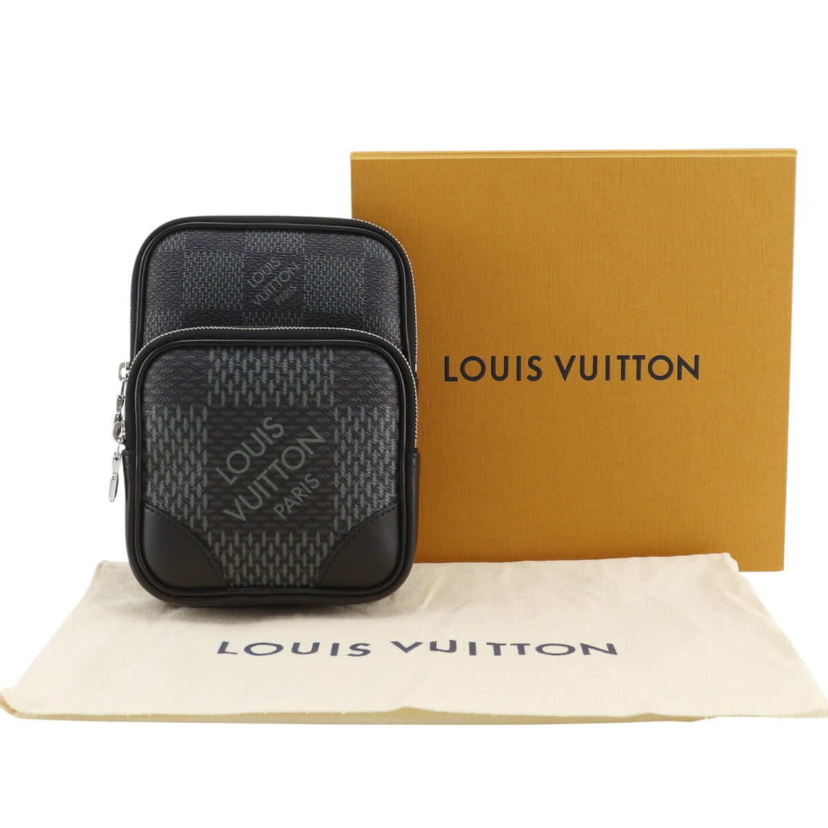Louis Vuitton Damier Graphite 3D Amazone Sling Bag