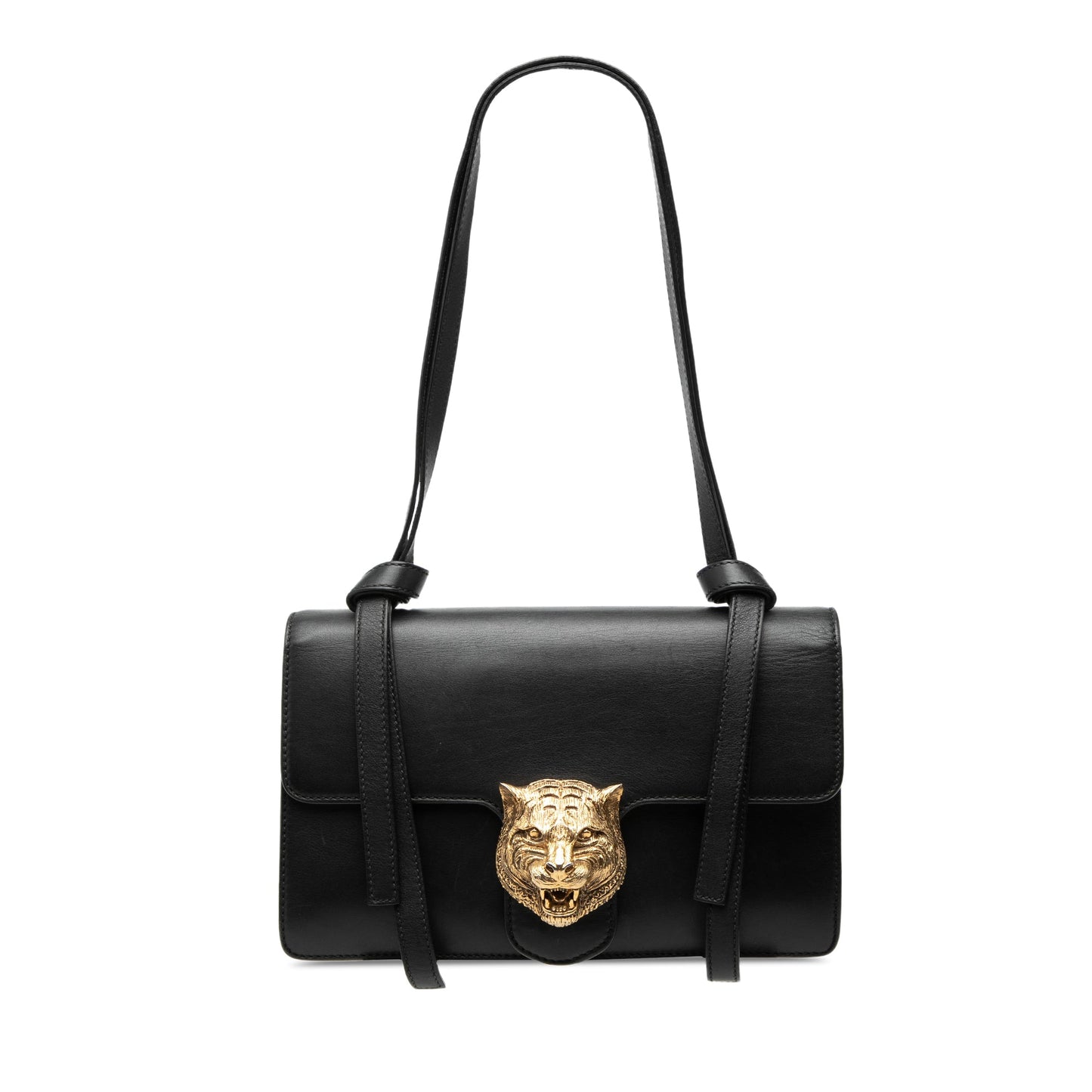 Gucci Calfskin Animalier Shoulder Bag