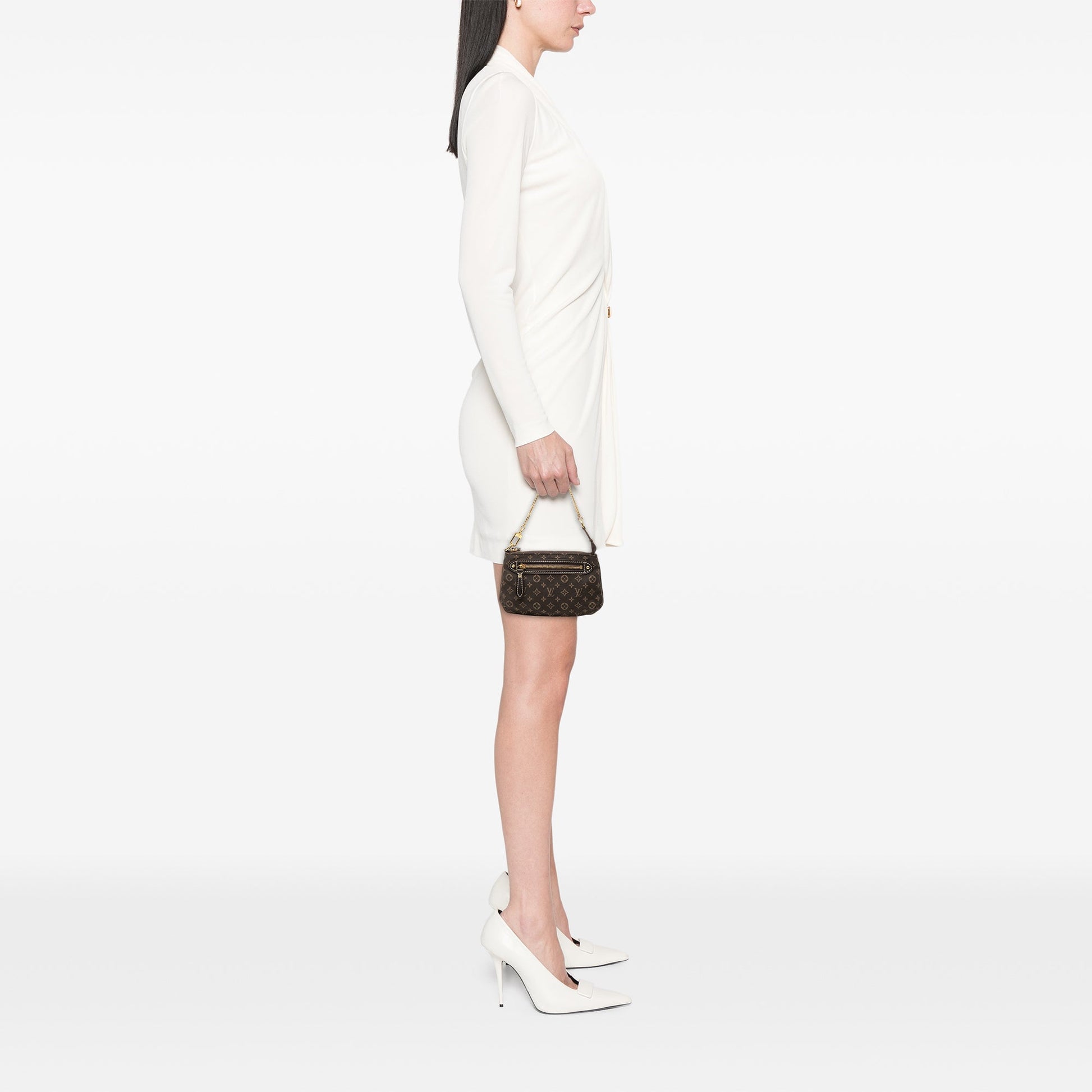 Louis Vuitton Monogram Mini Lin Mini Pochette Accessoires