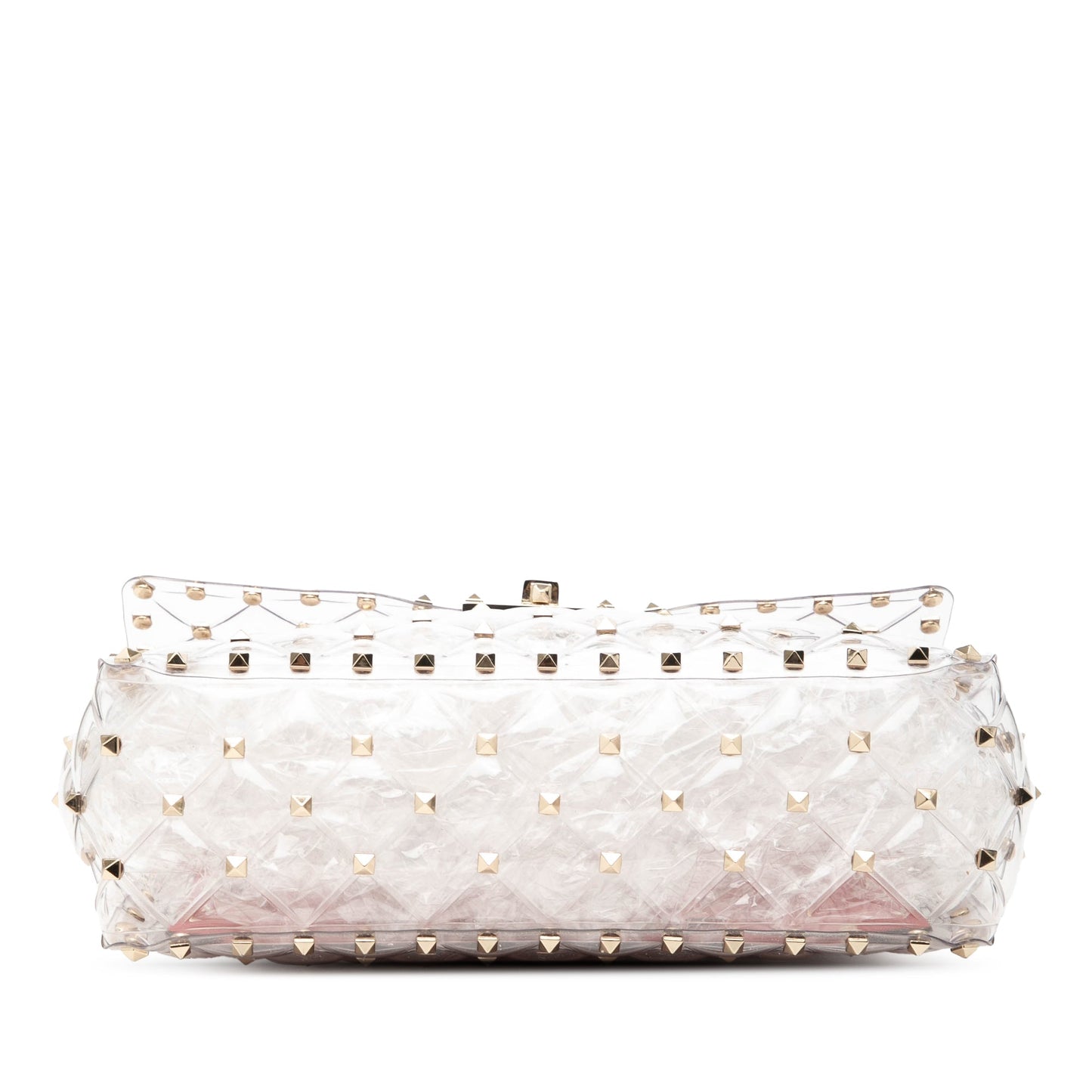 Valentino Medium PVC Rockstud Spike Satchel