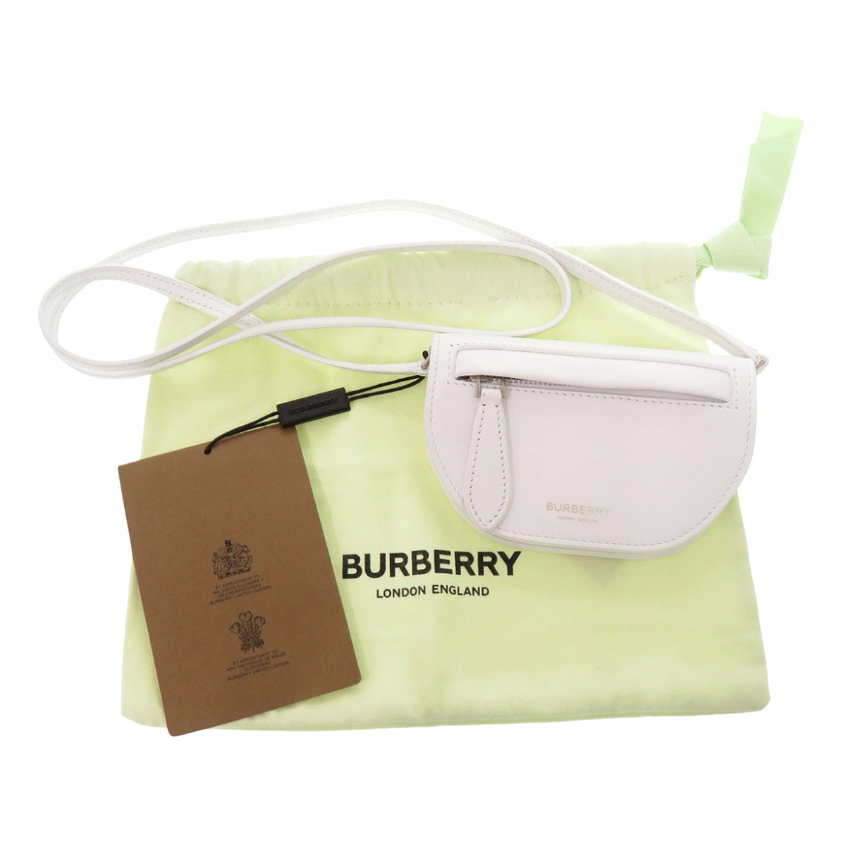 Burberry Mini Leather Olympia Crossbody Bag