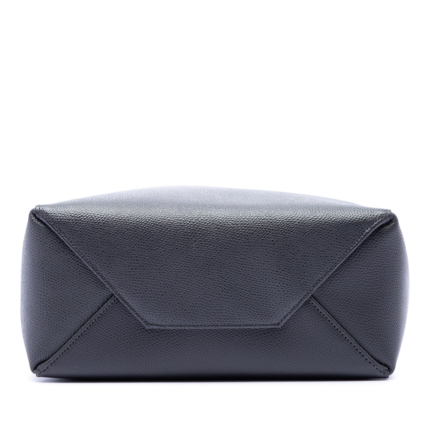 Celine Small Bicolor Grained Calfskin Vertical Cabas Tote