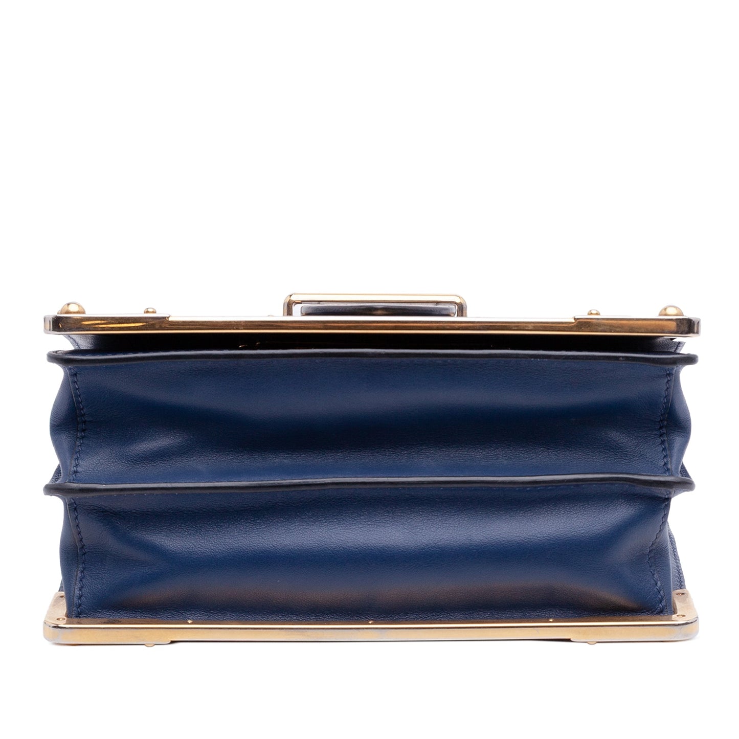 Prada Saffiano Trimmed City Calf Cahier Crossbody