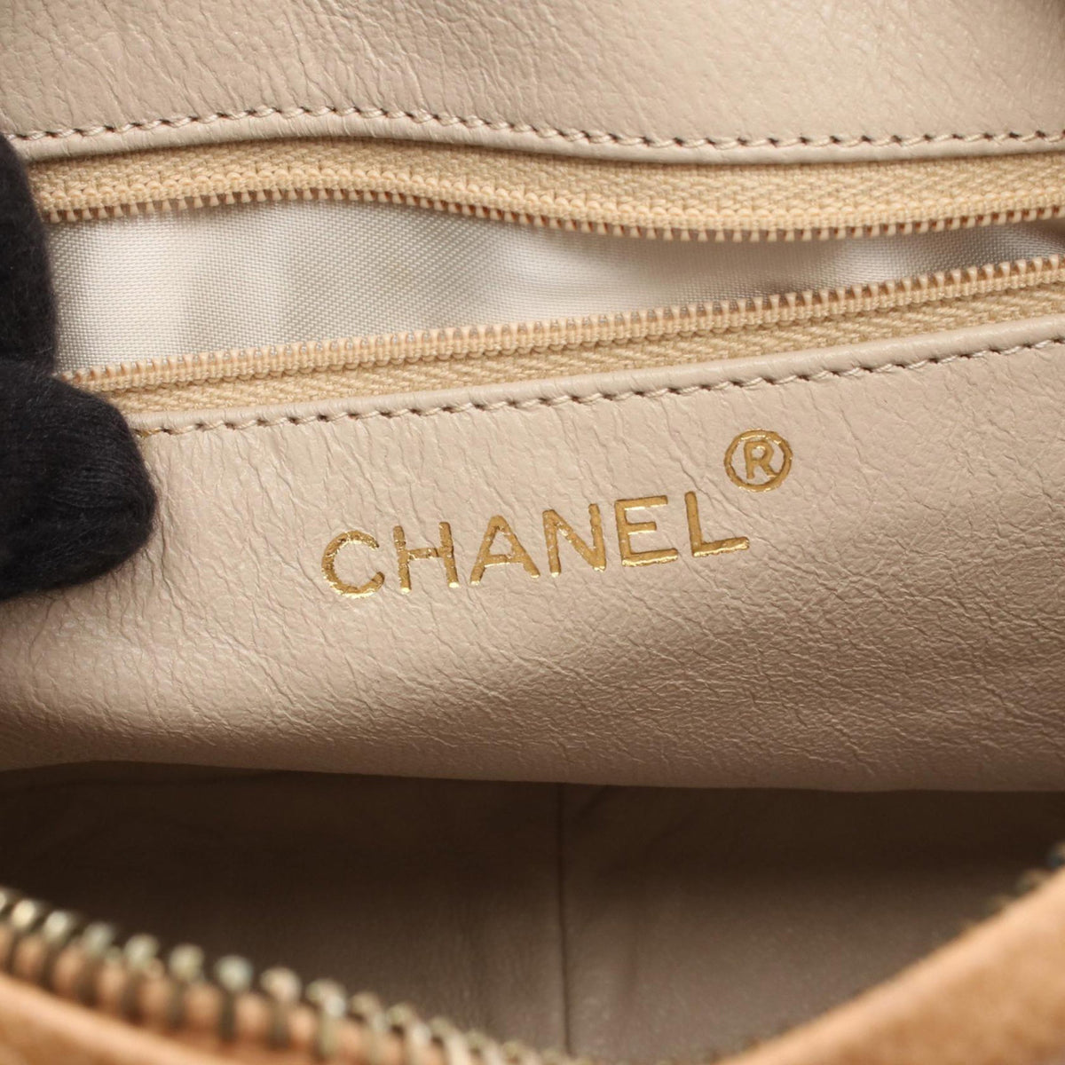 Chanel Quilted Caviar Camera Bag