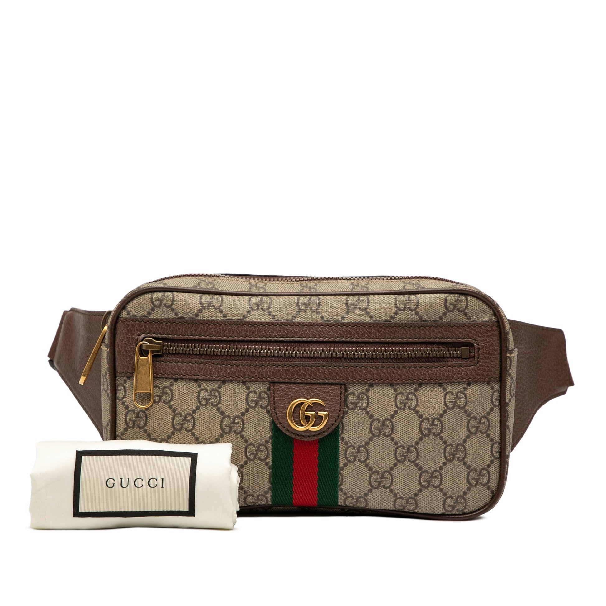 Gucci Small GG Supreme Ophidia Belt Bag