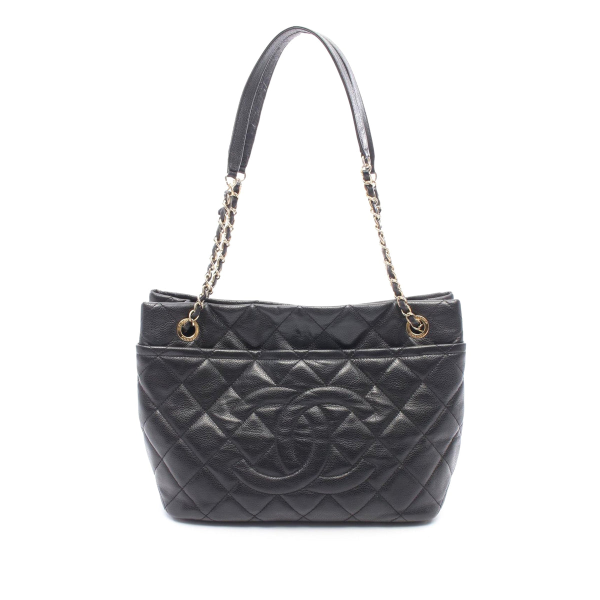 Chanel Quilted Caviar Soft Shopper Tote