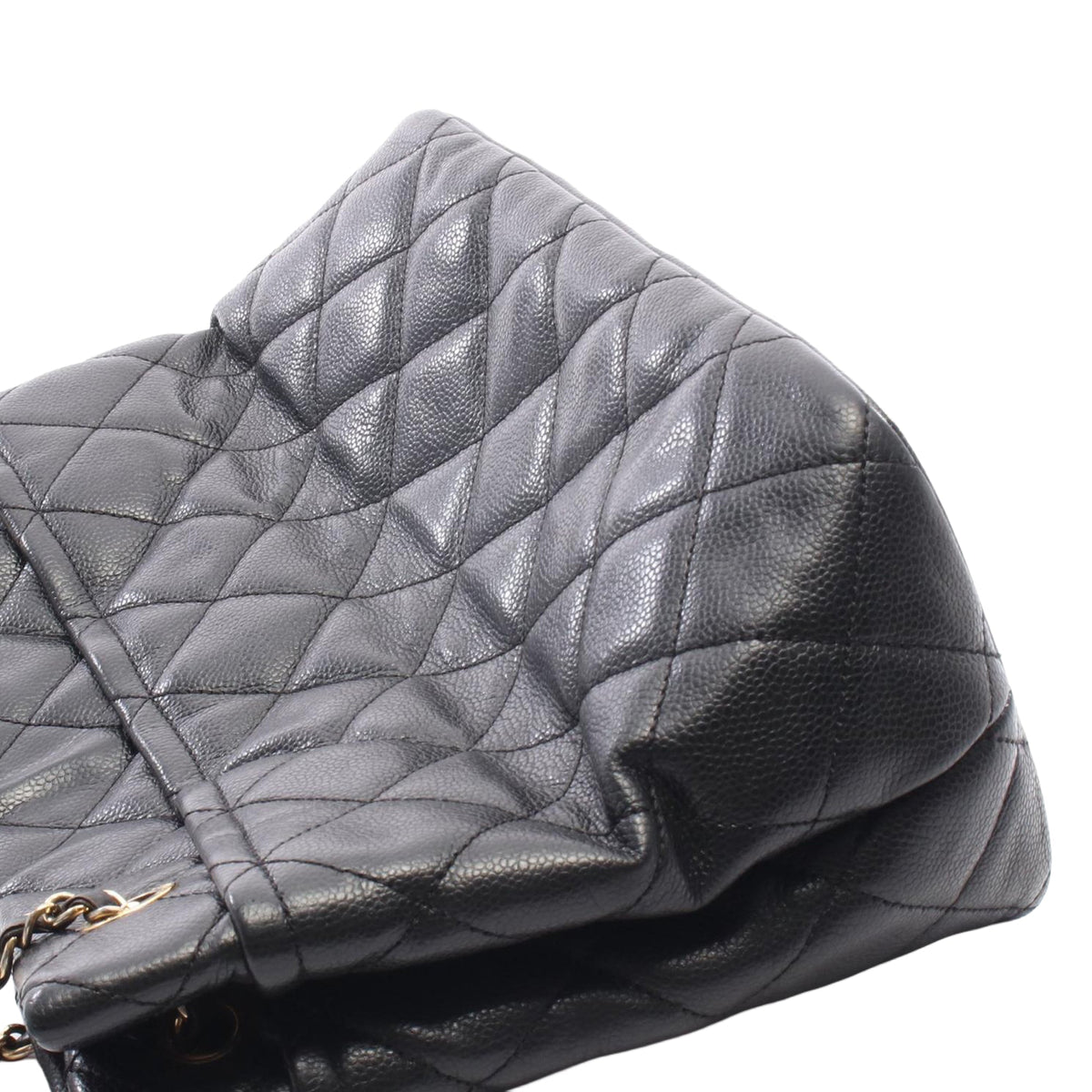 Chanel Quilted Caviar Soft Shopper Tote