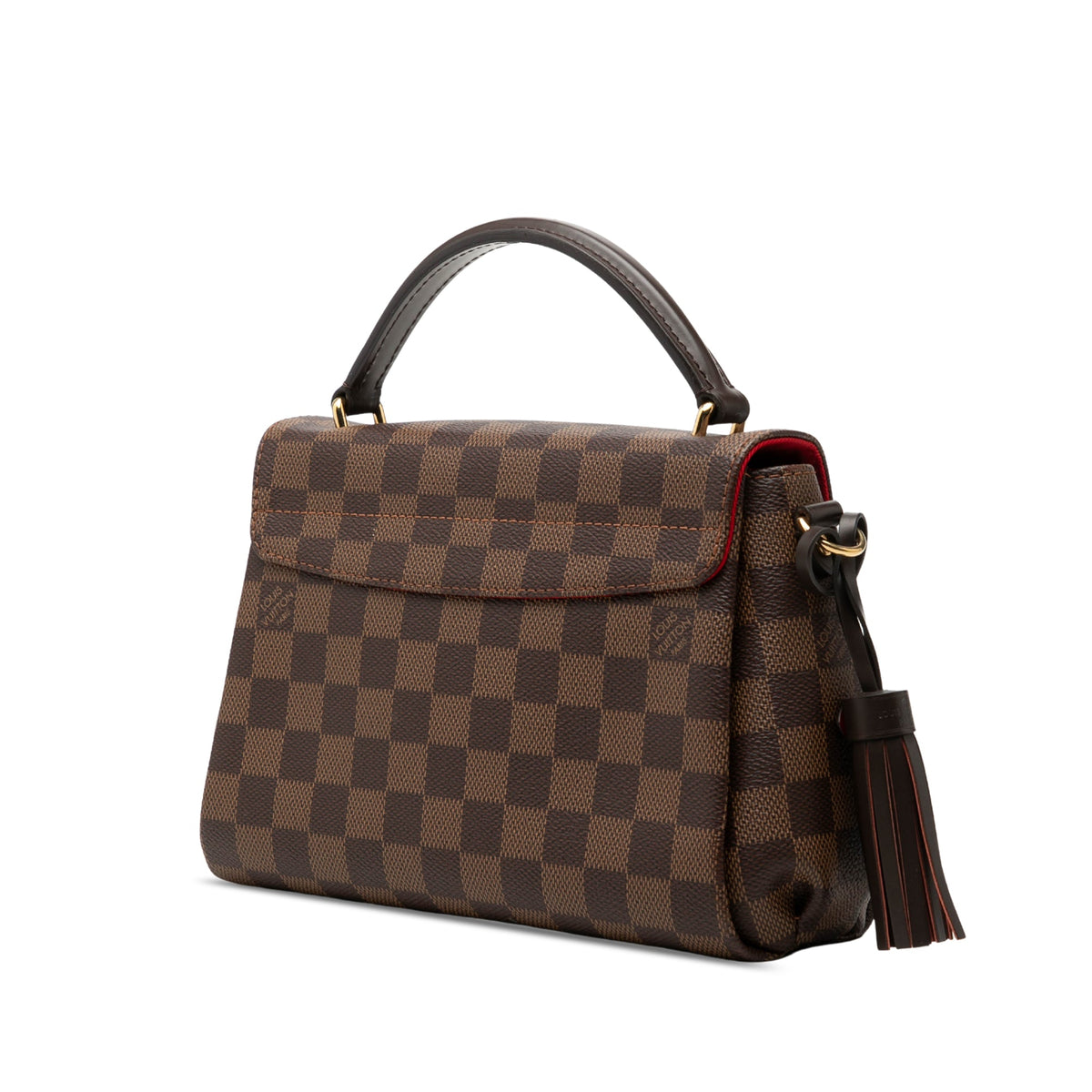 Louis Vuitton Damier Ebene Croisette — Brown